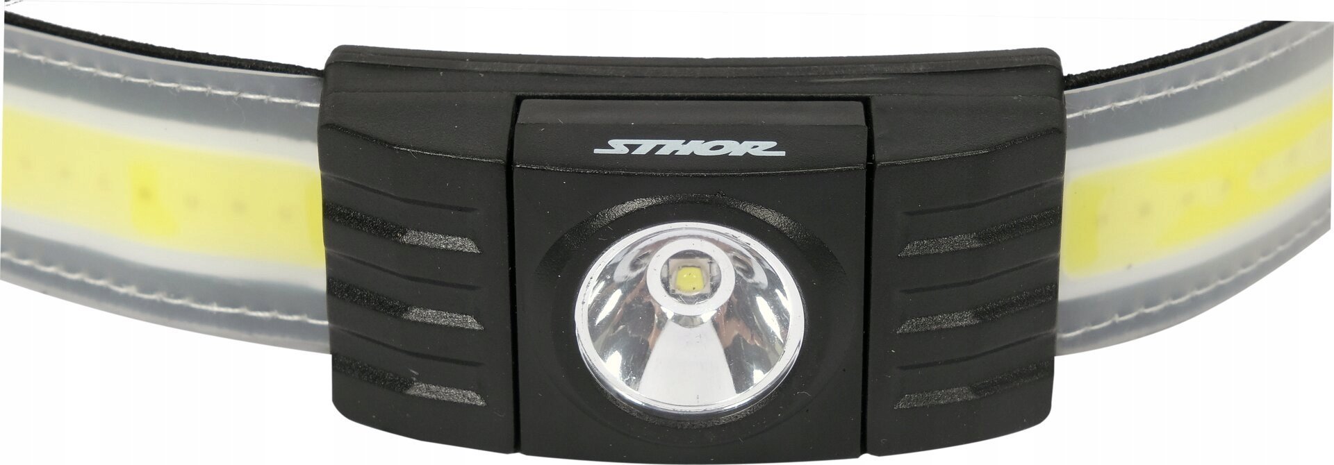 Fener koke i rikarikueshëm 320 lumen, 5 mënyra ndriçimi, i zi