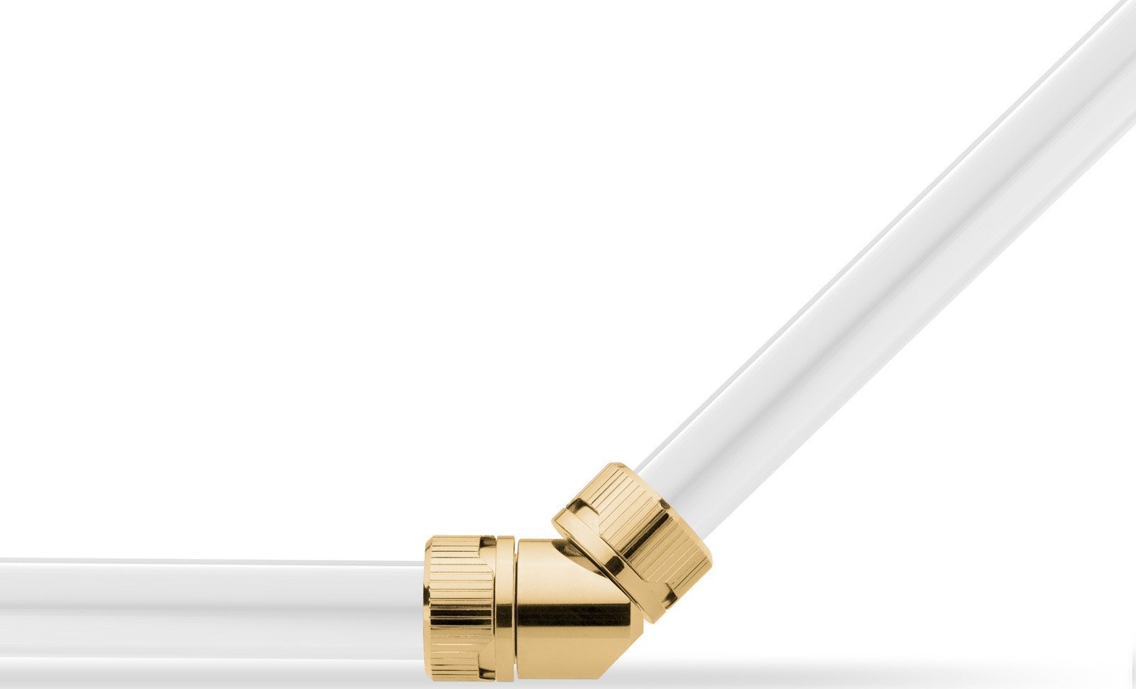 Adapter ftohje uji EK Water Blocks EK-Quantum Torque, 45°, G1/4" femër në G1/4" femër, ngjyrë ari