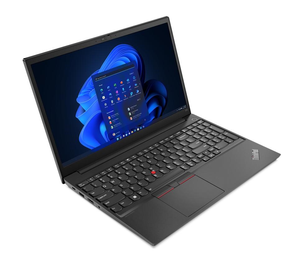 Лаптоп Lenovo ThinkPad E15, 15.6", Intel i5-1235U, 16 GB RAM, 512 GB SSD, црн