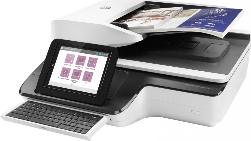 Skaner HP Scanjet Enterprise Flow N9120 Fn2, flatbed ADF, 600 dpi, i zi
