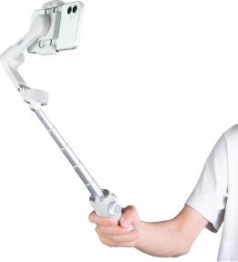 Стабилизатор за смартфон FeiyuTech VB4, 3 оски, телескопска рачка 8.4 cm, црн