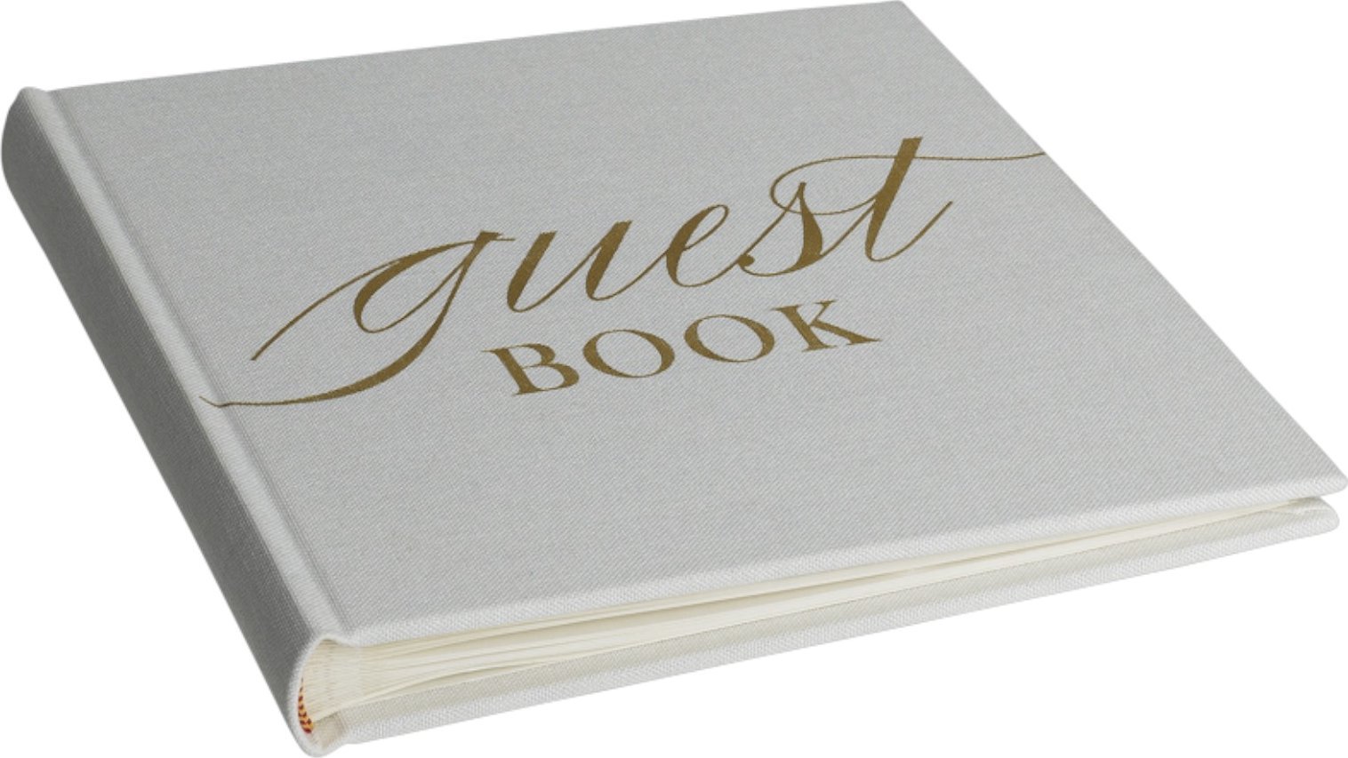 Албум за гости Base Line Canvas, 20x20 cm, 40 страници, бел