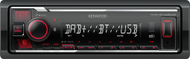 Radio makine Kenwood KMM-BT408DAB, Single DIN, Bluetooth DAB+ USB, e zezë