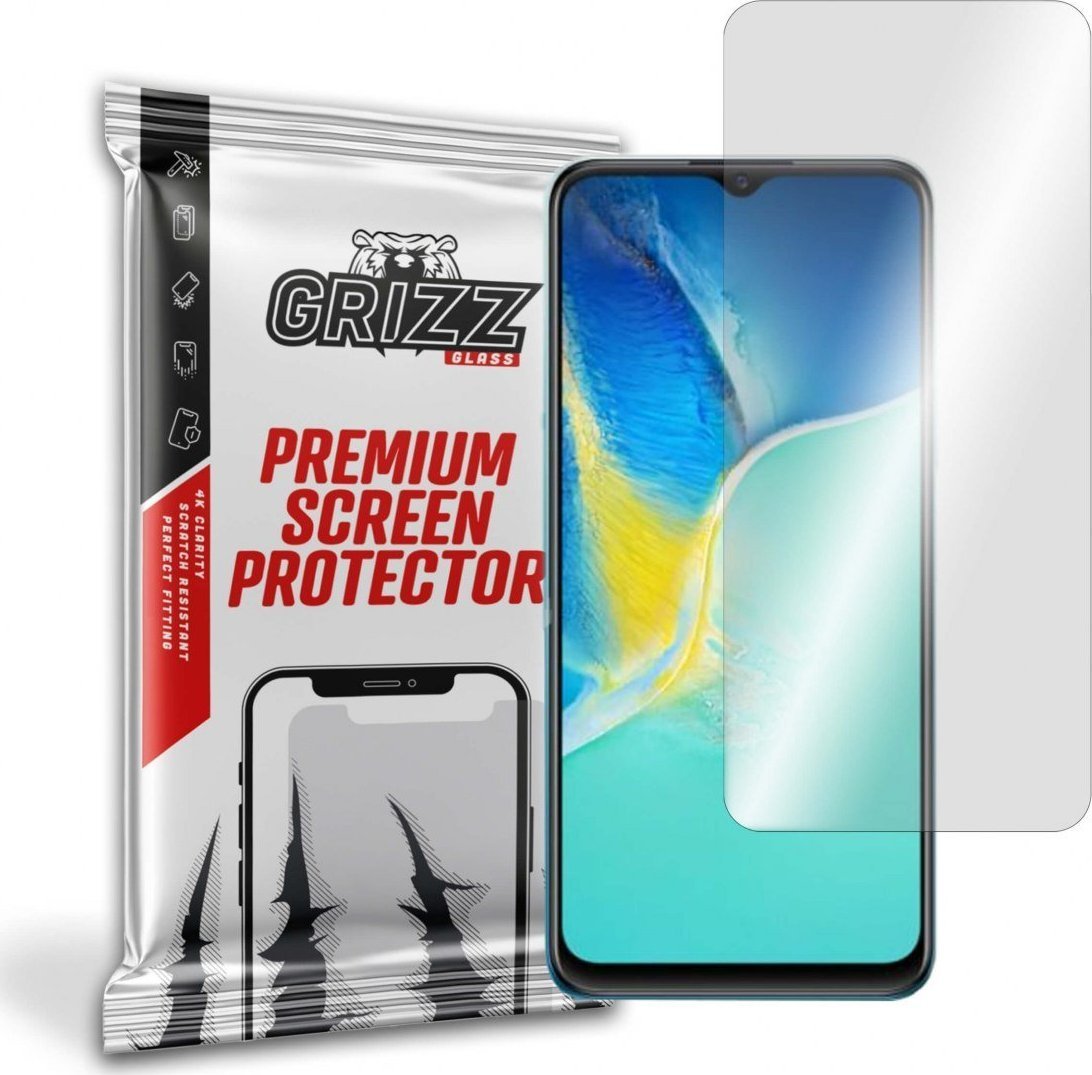 Xham mbrojtës hibrid GrizzGlass për Vivo Y15s, 2.5D, transparent