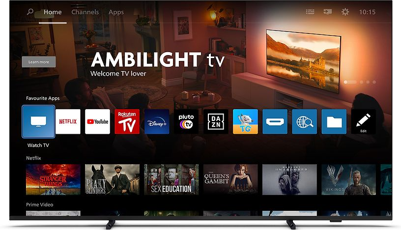 Televizor Philips 55PUS8079/12, 55", LED, 4K UHD, Smart, Titan, Ambilight