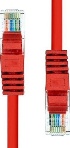Kabllo rrjeti ProXtend CAT5e U UTP, 2m, i kuq