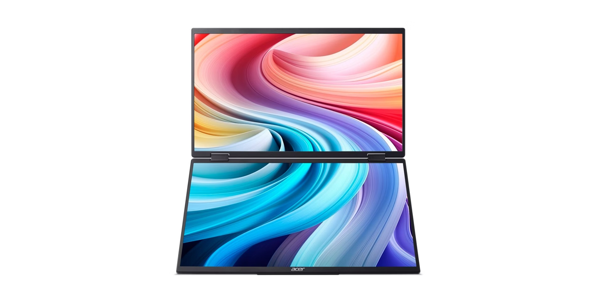 Monitor portativ Acer PD3 PD163Q, 15.6" FHD, dy ekrane, e zezë