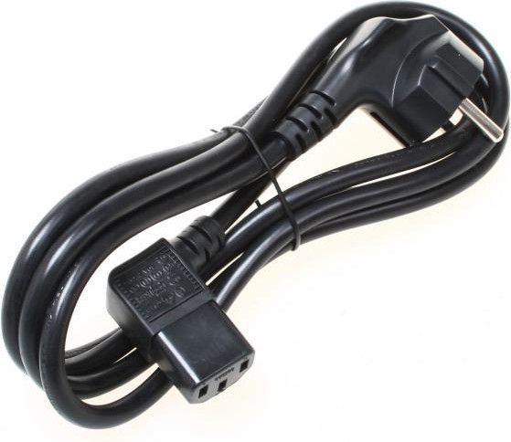 Kabllo energjie Logo 37087, 230V,Schuko - C13, 2m, e zezë
