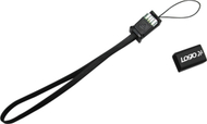 Kabllo USB Logo, USB A 2.0, 0.3m, e zezë