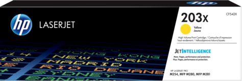 Ngjyrë për printer HP 203X (CF542X), JetIntelligence, e verdhë