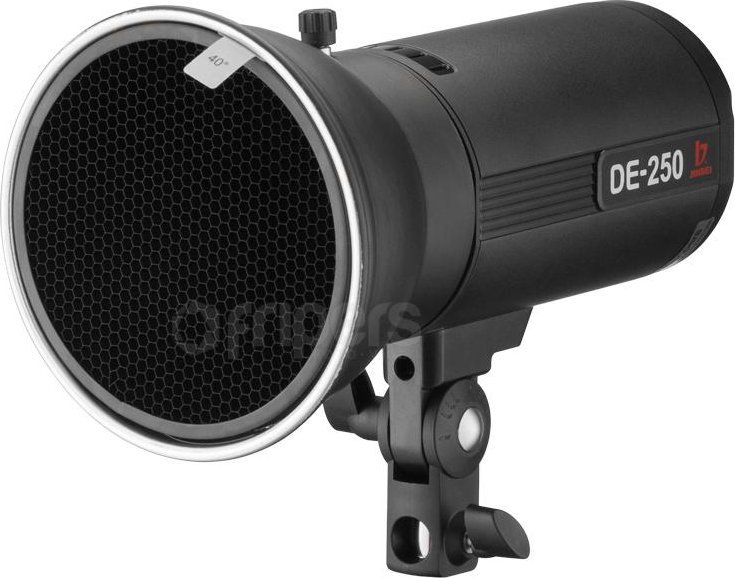 Set aksesorësh Jinbei për llampa DE-250, barn doors, filtra ngjyrë, i zi