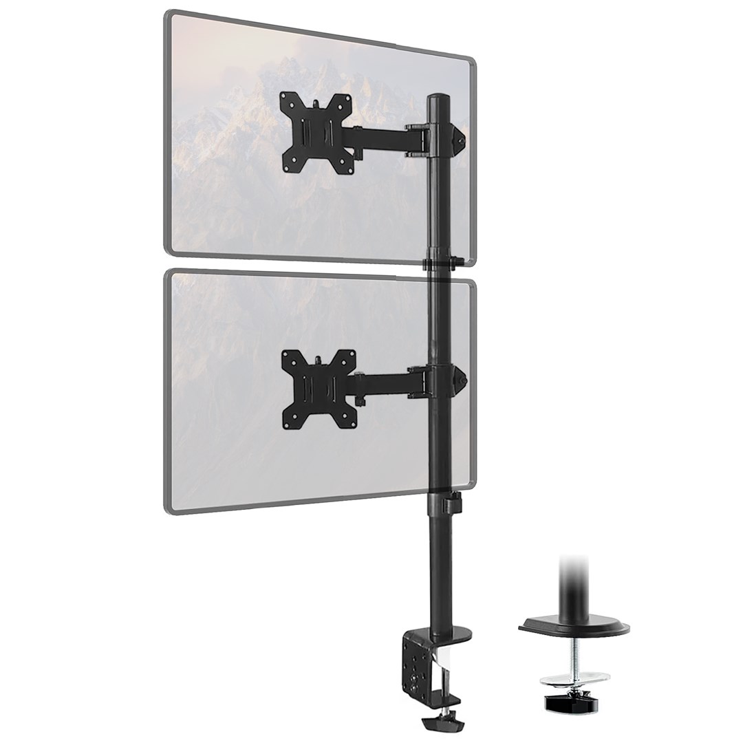Mbajtëse monitori Maclean MC-967, 13-27", VESA 100x100, e zezë