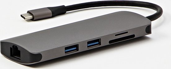 Docking Station USB-C All New QZDH001XS0AW, HDMI, RJ45, gri