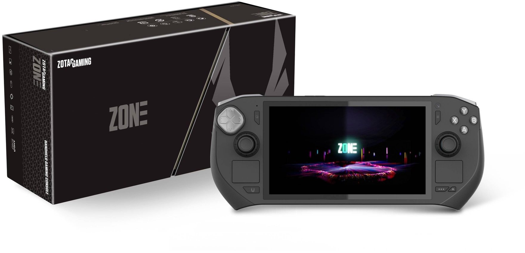 Konzolë portative lojërash Zotac Zone, 7" AMOLED, 512GB, e zezë