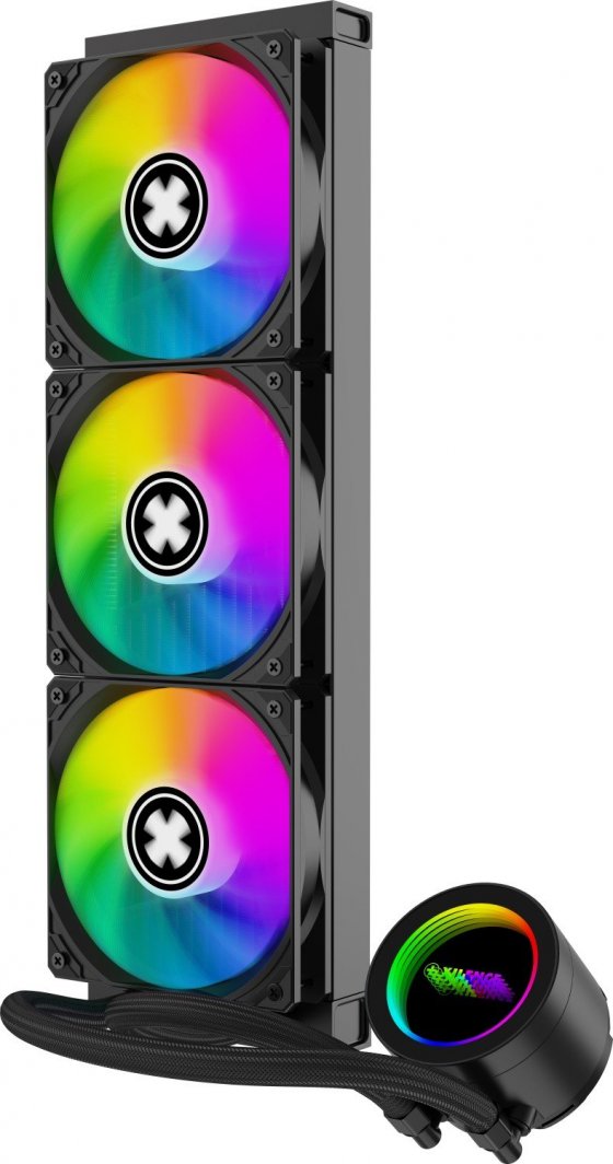Xilence LiQuRizer LQ360G.ARGB Течен CPU Ладилник, 360 mm, Црн