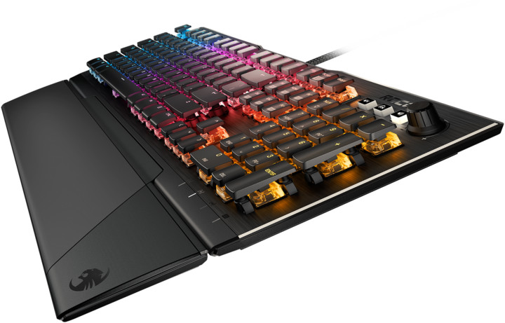 Tastierë ROCCAT Vulcan 121 AIMO, Roccat Titan Brown, US, e zezë