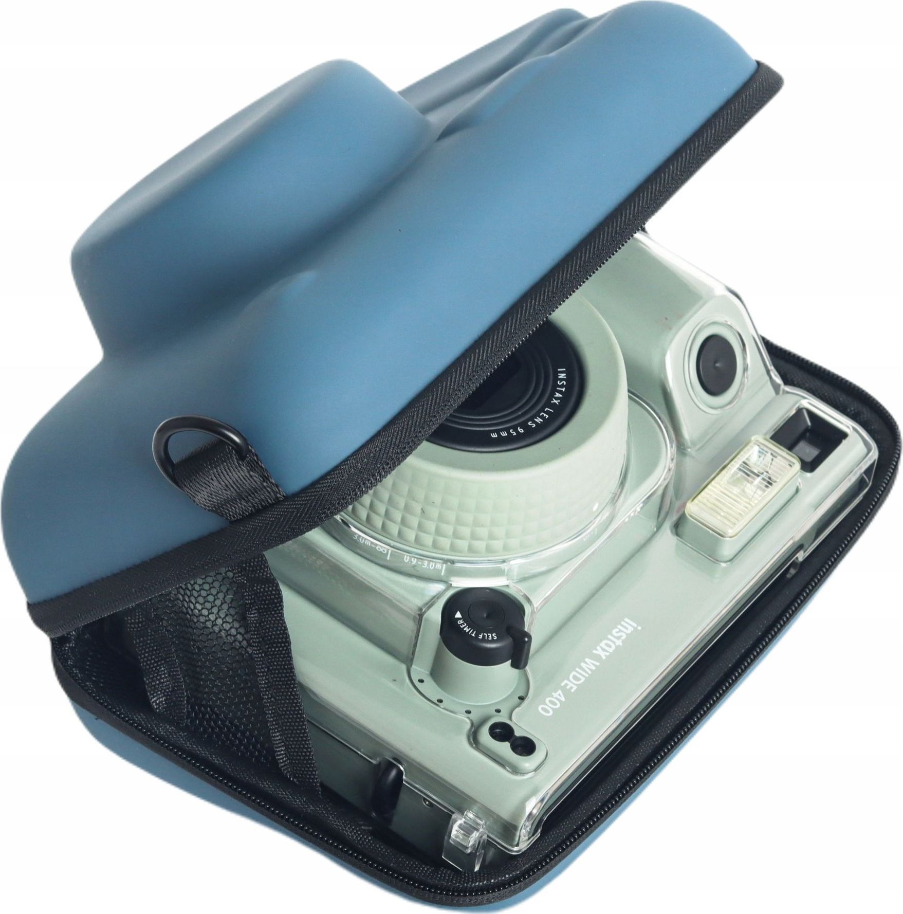 Заштитна кутија Loveinstant за Fujifilm Instax Wide 400, тврда пластика, сина