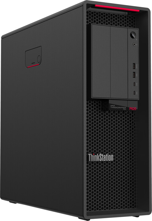 Компјутер Lenovo ThinkStation P620 TWR, AMD Ryzen Threadripper PRO 3975WX, 64GB RAM, 1TB SSD M.2, NVIDIA RTX A5000 24GB, W10P, црн