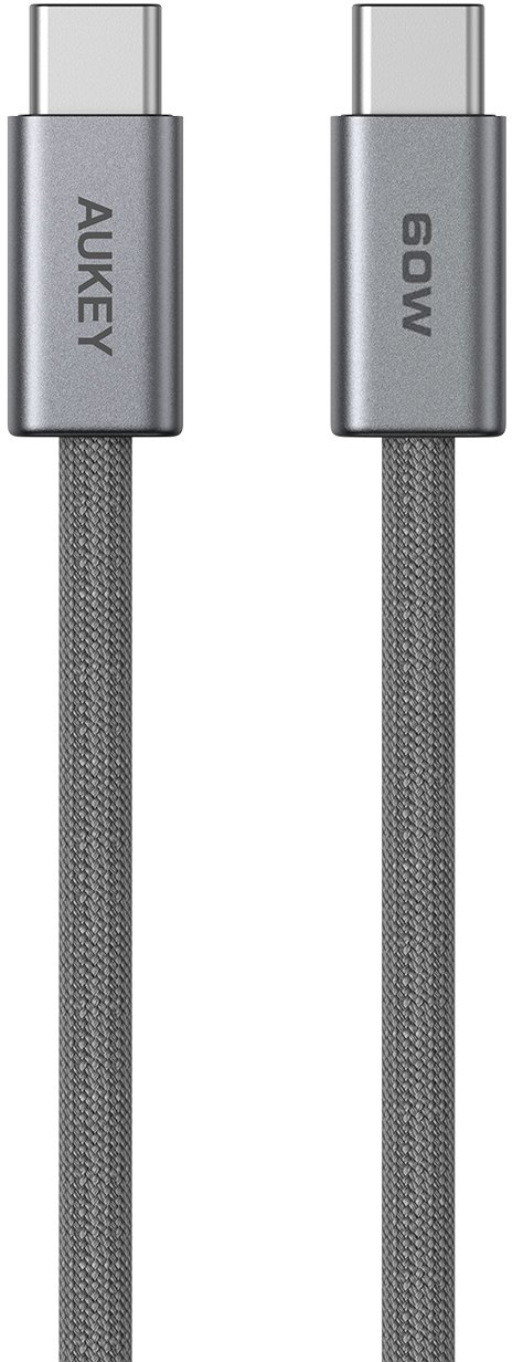 Kabllo USB C në C Aukey Circlet Blink CB-DCC242, 1.8m, 240W, e gërshetuar