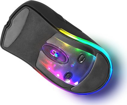 Maus gaming wireless Deltaco Gaming DM430, 16000 DPI, RGB, i zi