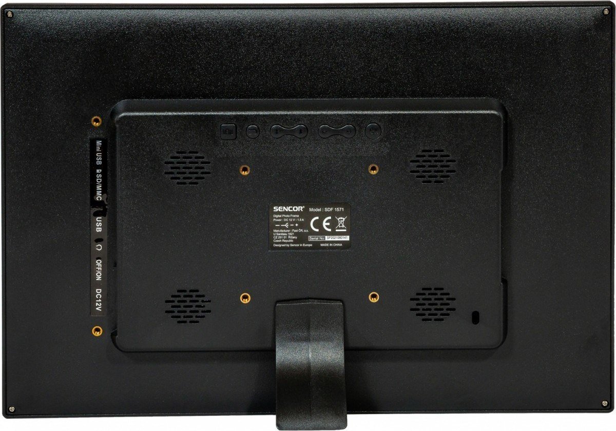 Kornizë dixhitale Sencor SDF 1571, 15.4", TFT LED, e zezë