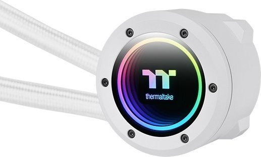 Ладилник со вода за процесор Thermaltake TH240 V2 ARGB, радијатор 240 mm, AIO комплет, бел