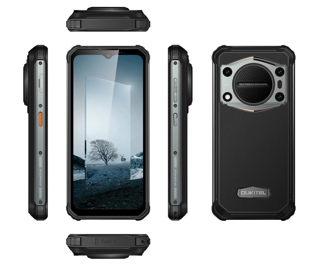 Celular Oukitel WP22, 6.58", 256GB, 8GB RAM, i zi