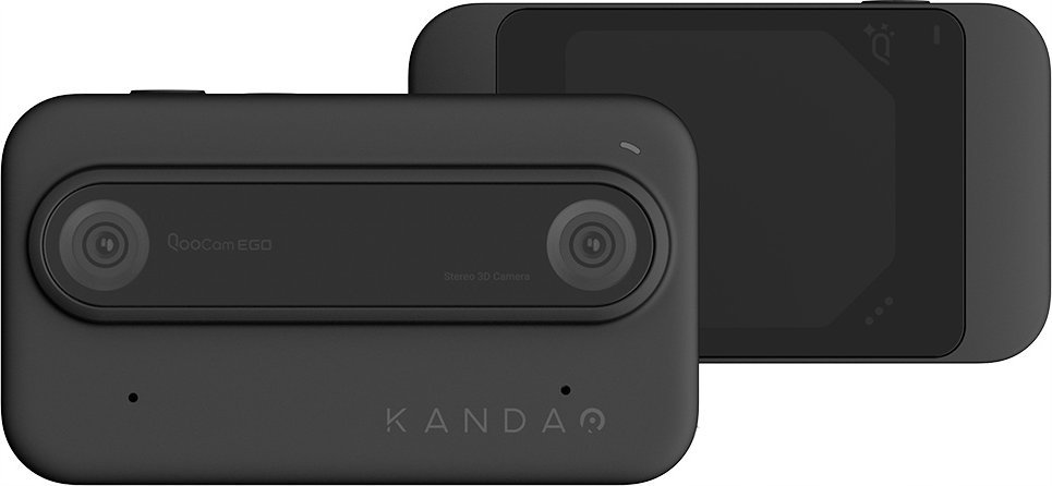 Камера 3D Kandao QooCam EGO QG701, видео 3D, компактна, црна