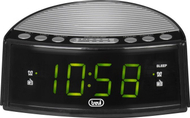 Радио часовник Trevi RC84600 RC 846D, аларм, FM радио, црн