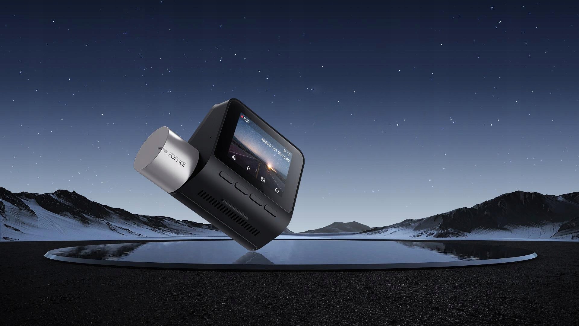 Kamerë makinë 70mai Dash Cam A510, 1944P HDR, GPS ADAS 4G, e zezë