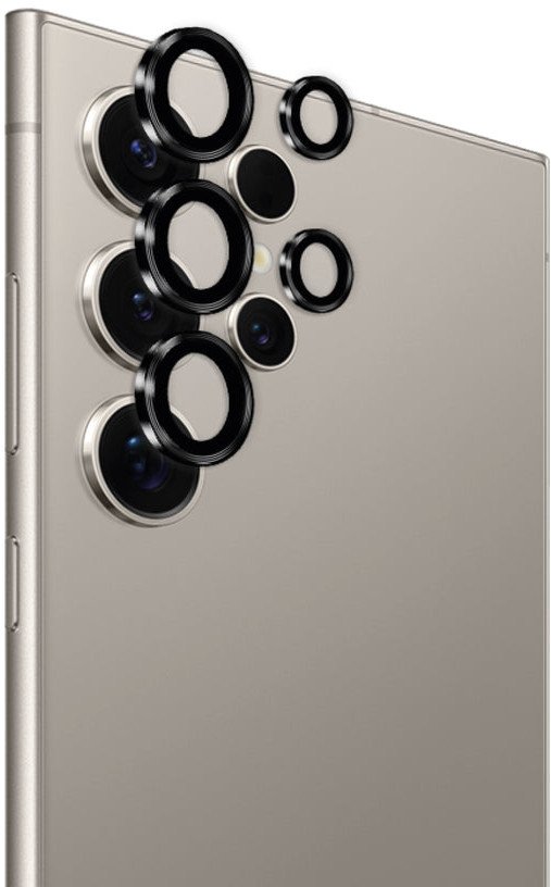 Заштитник за камера Puro Individual Camera, Samsung Galaxy S25 Ultra, сет 5 парчиња, проѕирен