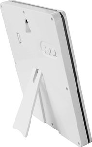 Orë alarmi Geemarc VISO 5, radio e kontrolluar, ekran dixhital, e bardhë