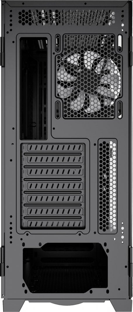 Куќиште за компјутер PREYON Nest Meshy+ (PRENMP04B), црна боја