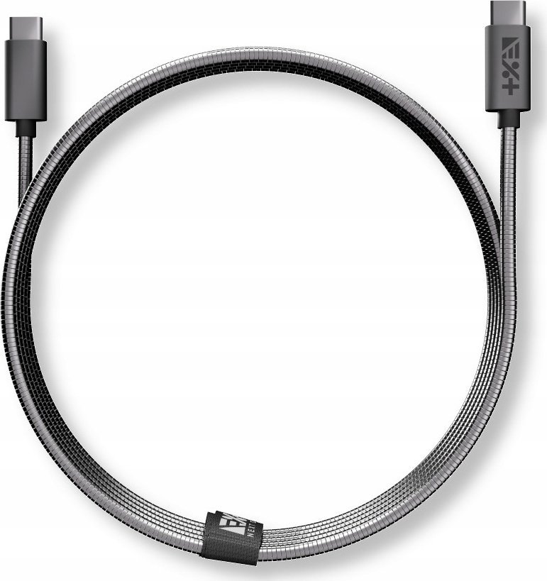 Kабел USB NEXT ONE USB C во USB C, 1.2 m, 3A Power Delivery, црна