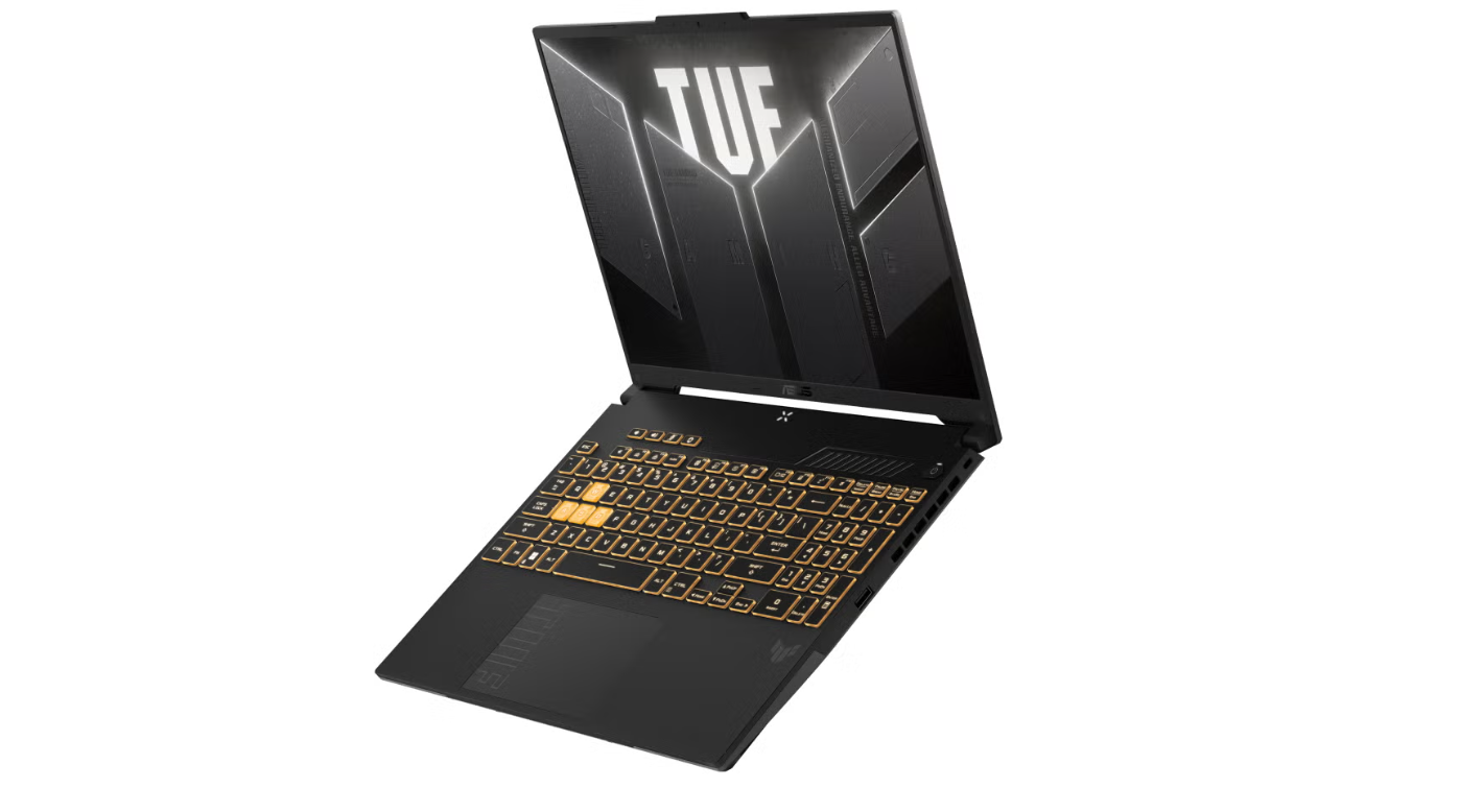 Лаптоп ASUS TUF Gaming F16, 16", WUXGA, Intel Core 5 210H, 16GB RAM, 512GB SSD, Nvidia RTX 4050 6GB, црн