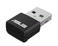 Përshtatës WiFi Asus USB-AX55 Nano, USB, WiFi 6, i zi