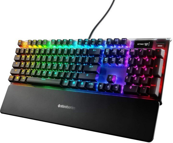Tastierë SteelSeries Apex 7, QX2 Brown, US, e zezë