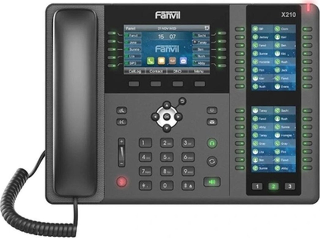 Telefon IP Fanvil X210 V2, SIP, biznes high end, i zi