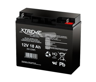Bateri Xtreme 82-226, 12V, 18Ah, e zezë