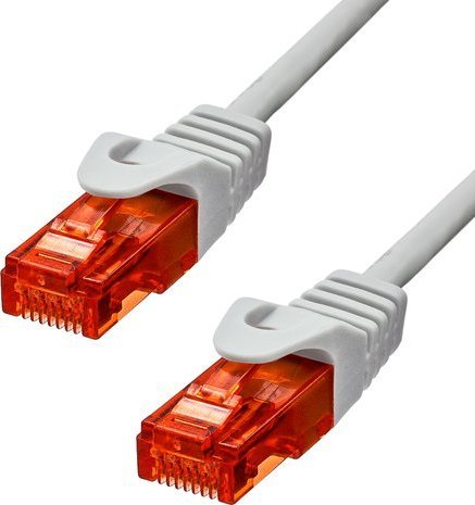 Kabllo rrjeti ProXtend U UTP Cat6, 25 cm, LSZH, gri