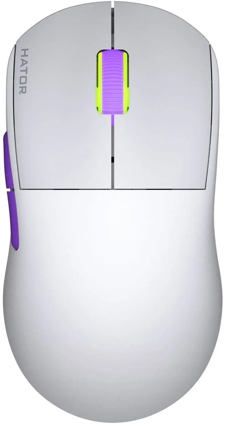 Maus за гејминг Hator HTM571WL Quasar 2 Ultra 4K, безжичен, 26000 DPI, црн