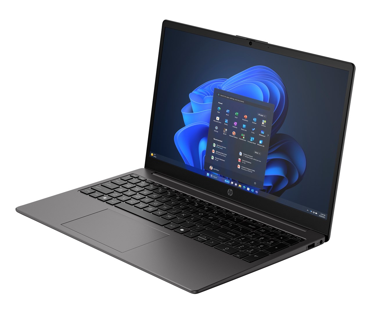 Laptop HP 255 G10, 15.6", AMD Ryzen 7 7735U, 16GB DDR5, 512GB SSD, i argjendtë