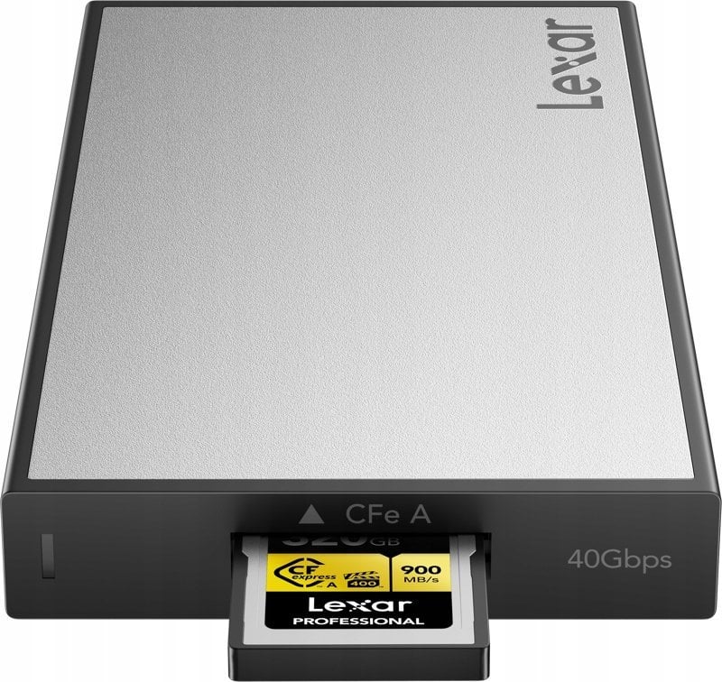 Lexues karte Lexar Professional Workflow CFexpress 4.0 Type A, USB 4, USB C, gri