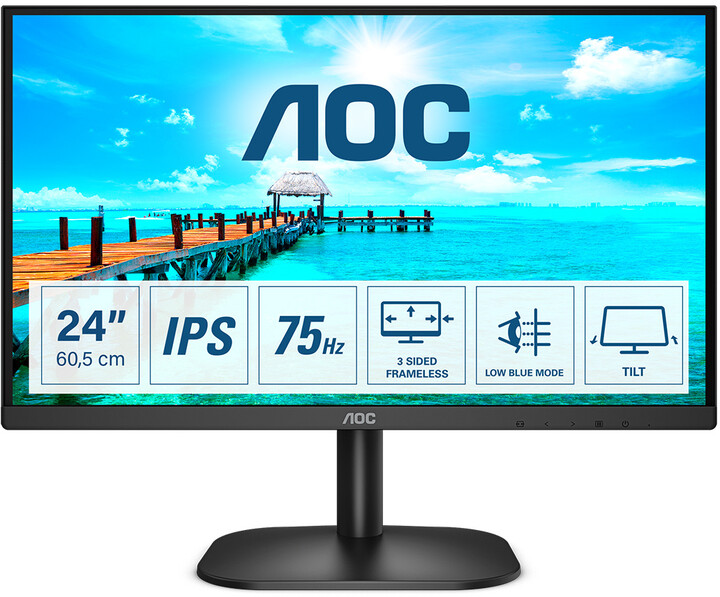 AOC 24B2XDA - LED monitor 23.8 "
