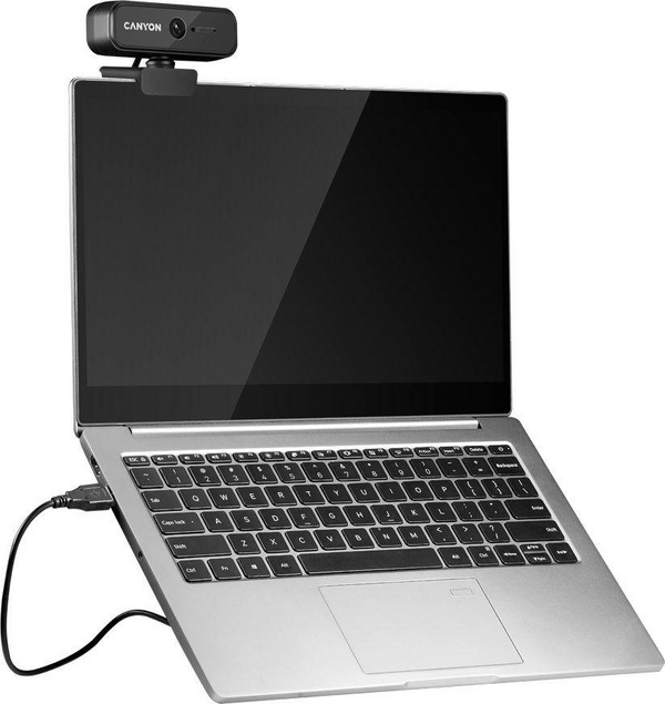 Webkamera Canyon C2N, 2MP, Full HD 1080p, USB 2.0, e zezë