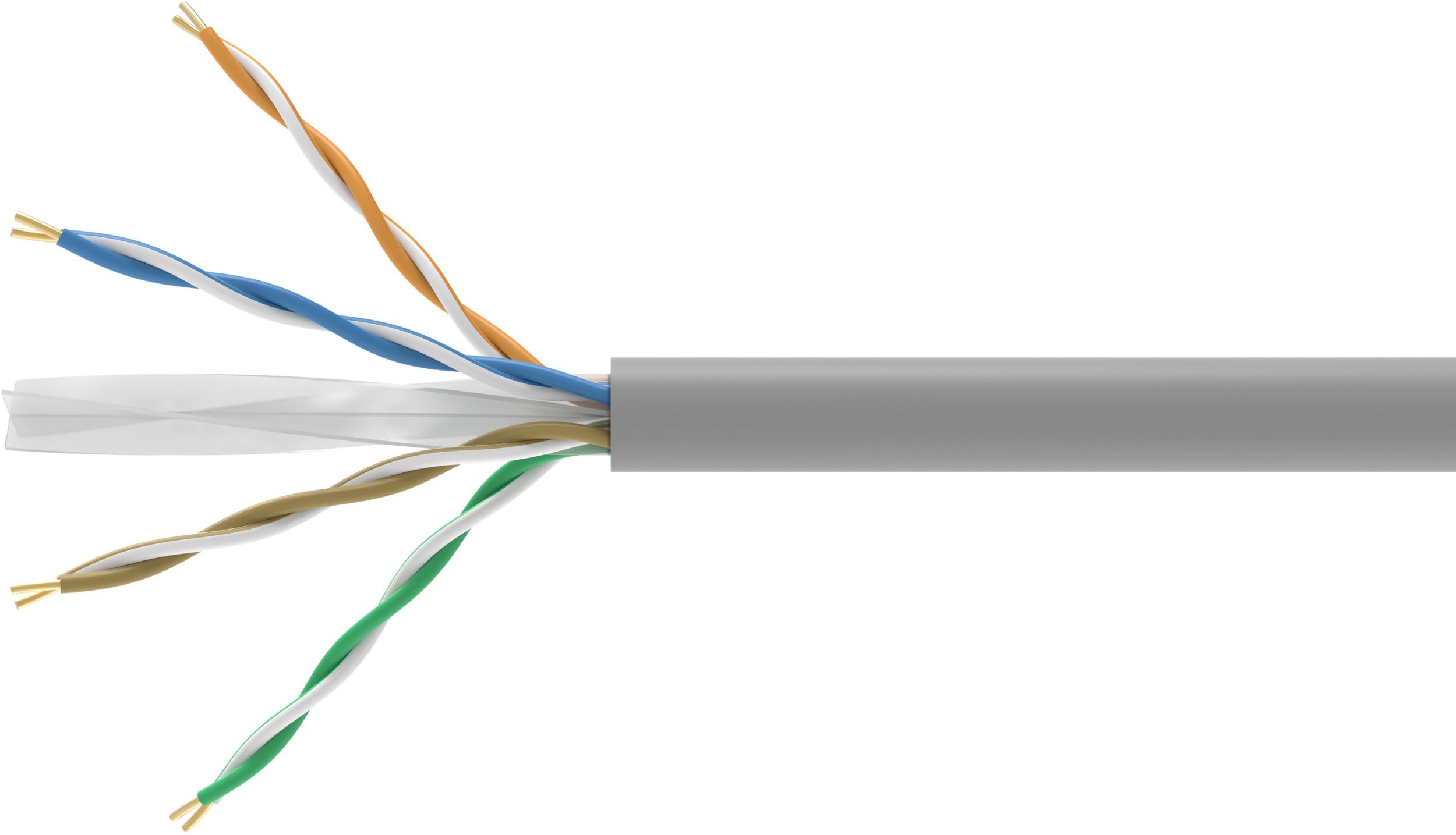 Kabllo rrjeti Equip Cat6 U UTP, 305m, gri