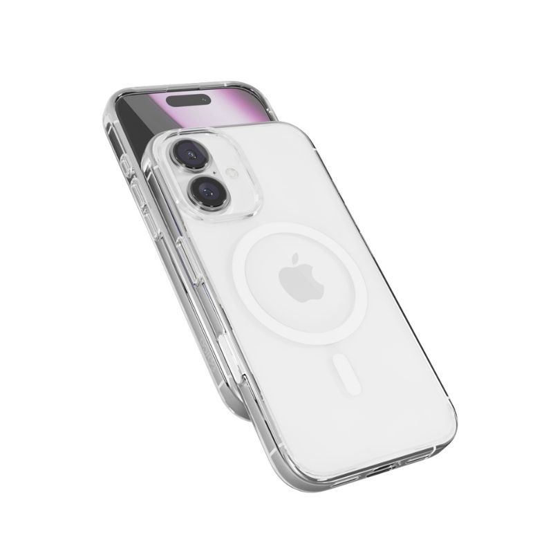 Mbrojtëse për celular Epico Mag+ Hero për iPhone 16 Plus, transparente