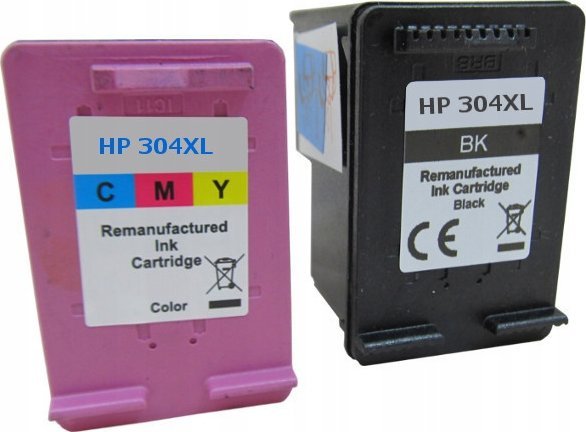 Kartëset boje Peach PI300-808, komplet 2 fishekë, XL, i zi cyan magenta