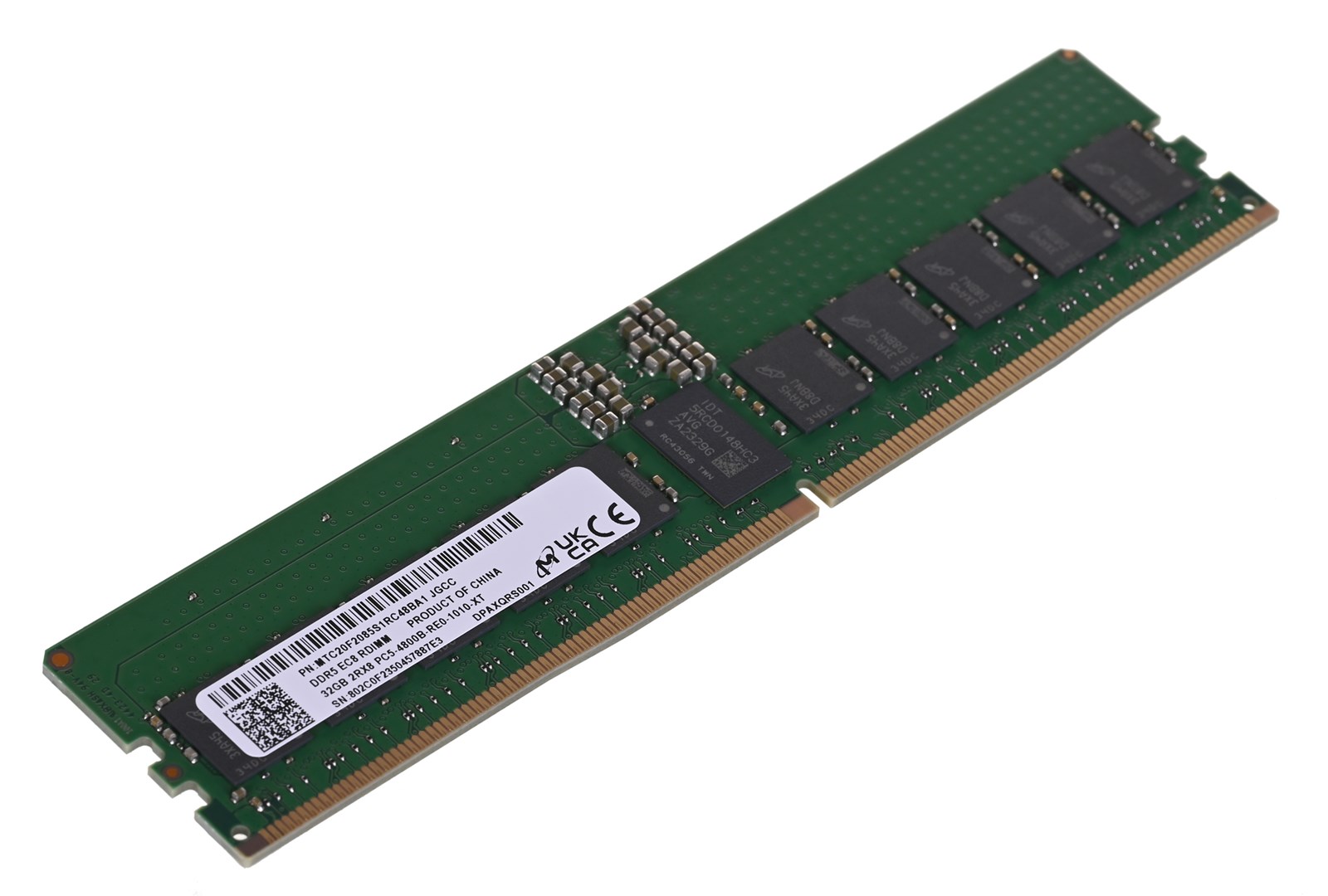 Memorie RAM Micron, 32GB, DDR5 RDIMM, 4800MHz