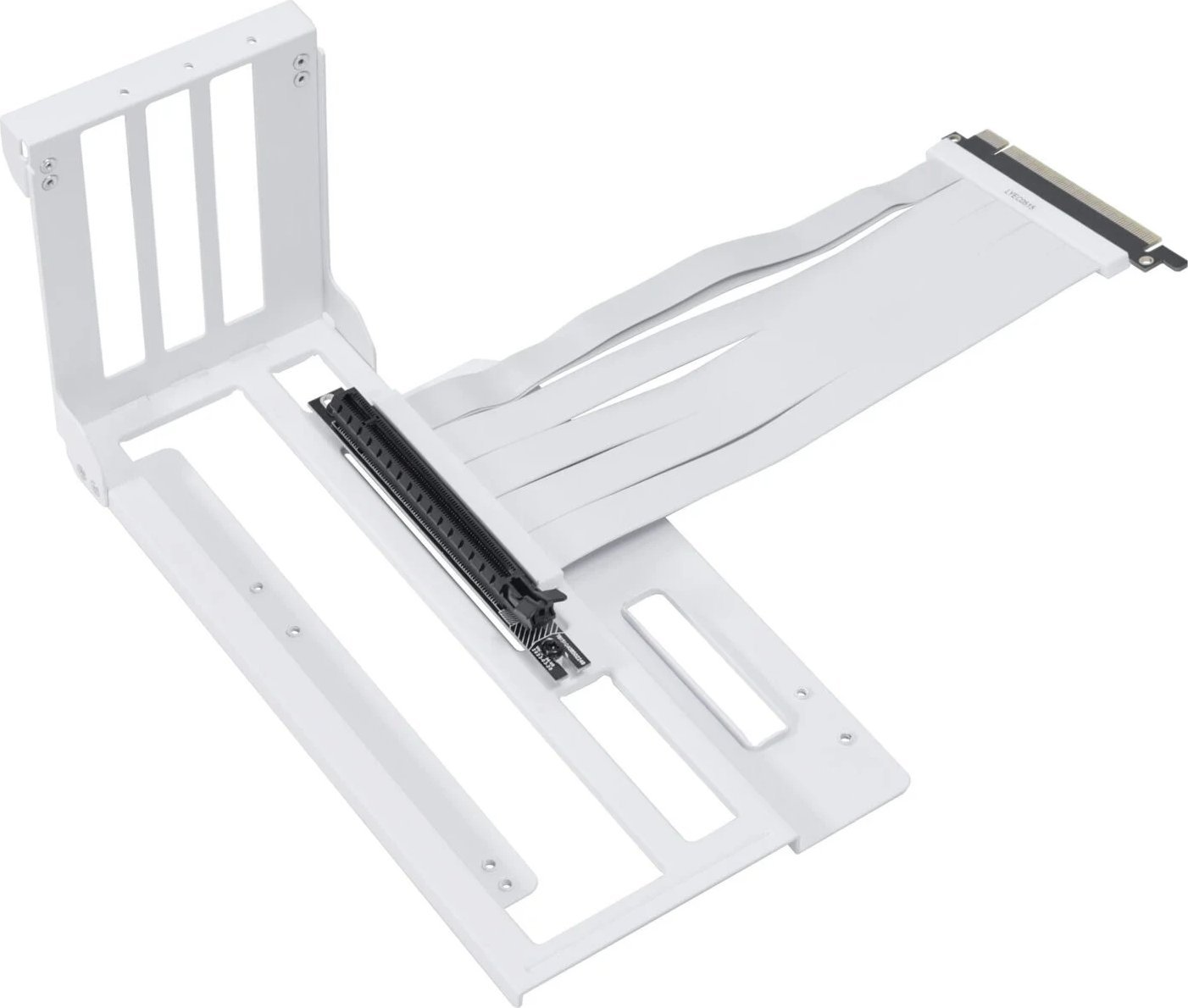 Kit vertikal GPU Lian Li A3 mATX, PCIe 4.0, kabllo riser 150mm, i bardhë